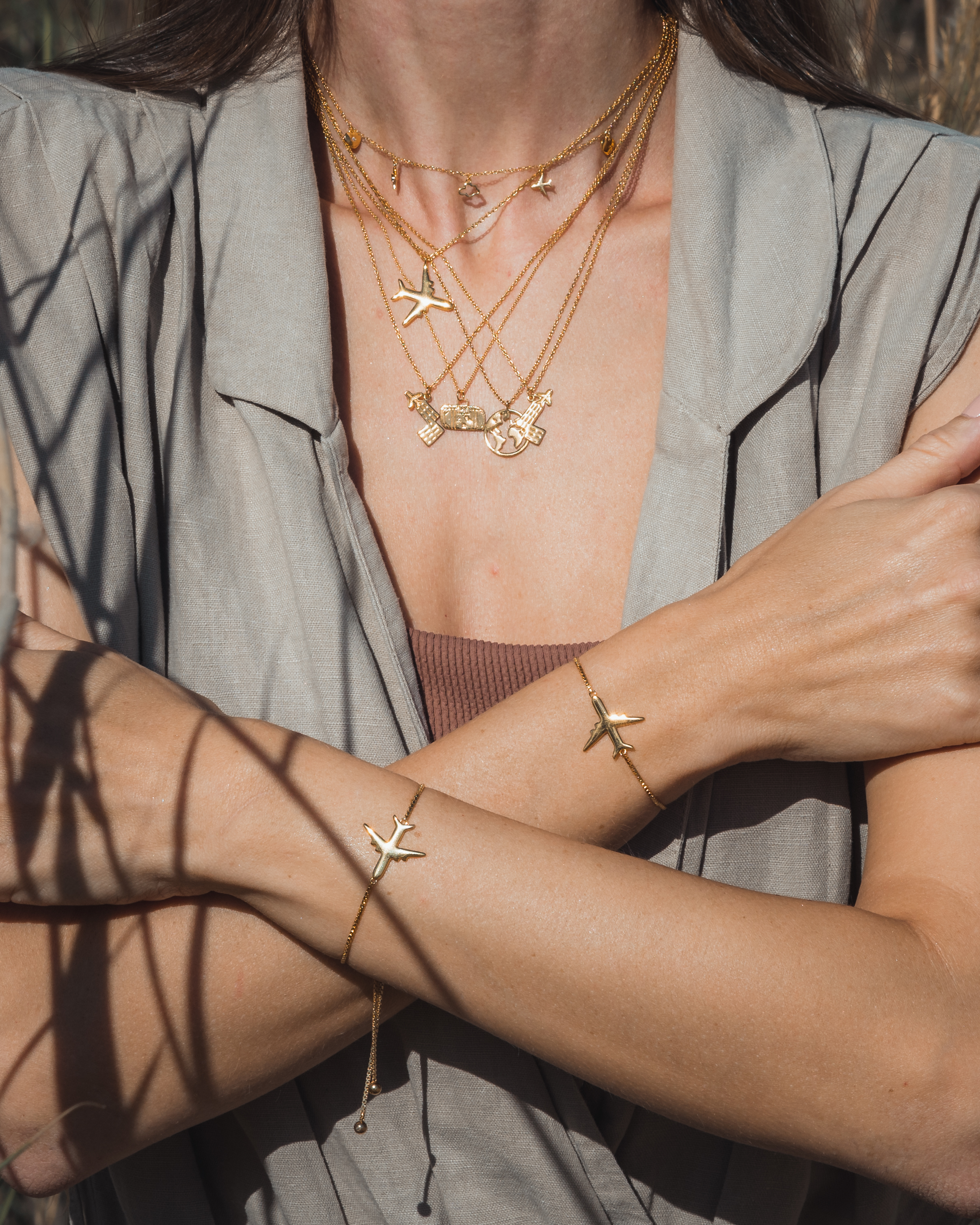 Follow Me bracelet in gold  from ZOLDI jewels shop